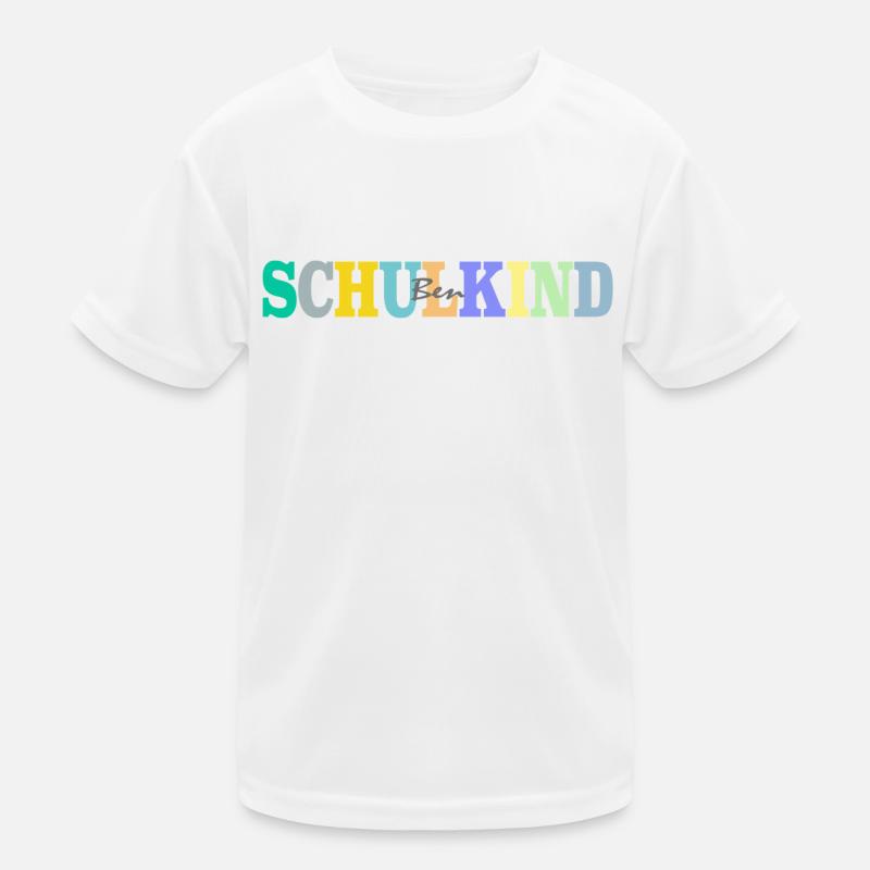 Schulkind mit Ben Kinder Funktions-T-Shirt