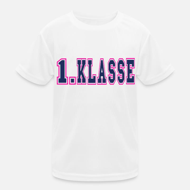 1. KLASSE - Einschulung Schulkind Klasse 1 Kinder Funktions-T-Shirt