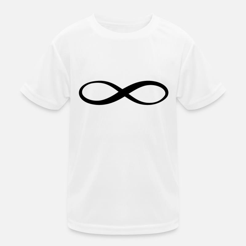 Endless Symbol Infinity Endlos Unendlichkeit Kinder Funktions-T-Shirt