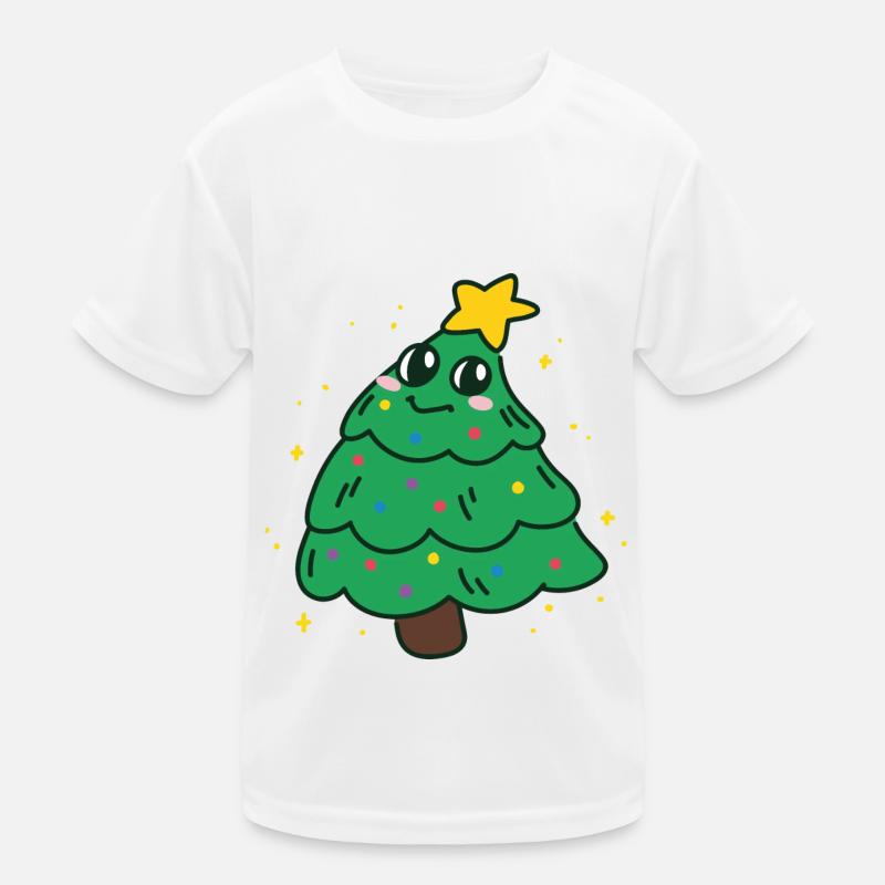 christmas tree Kinder Funktions-T-Shirt