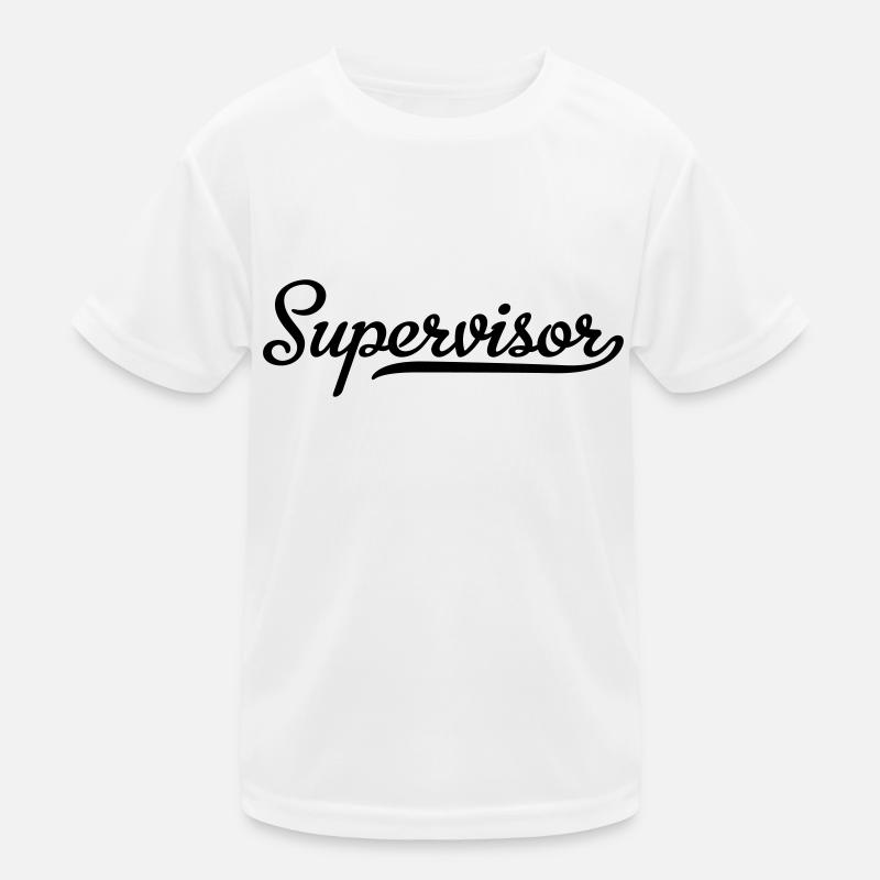 supervisor Kids Functional T-Shirt