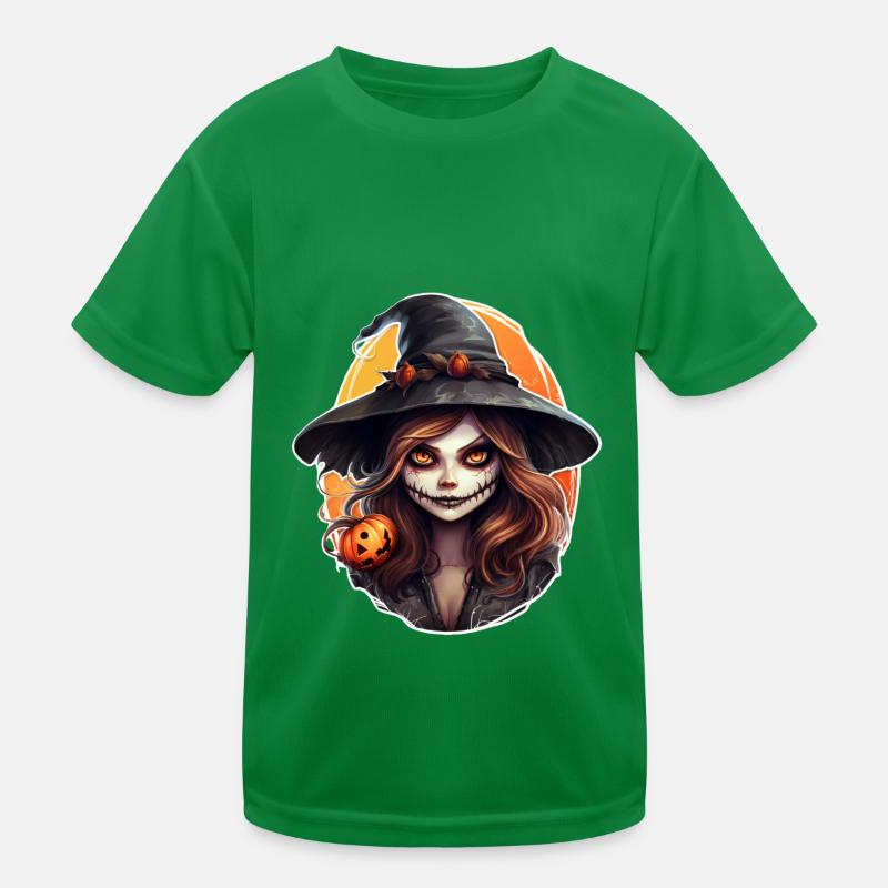 Witch Kids Functional T-Shirt