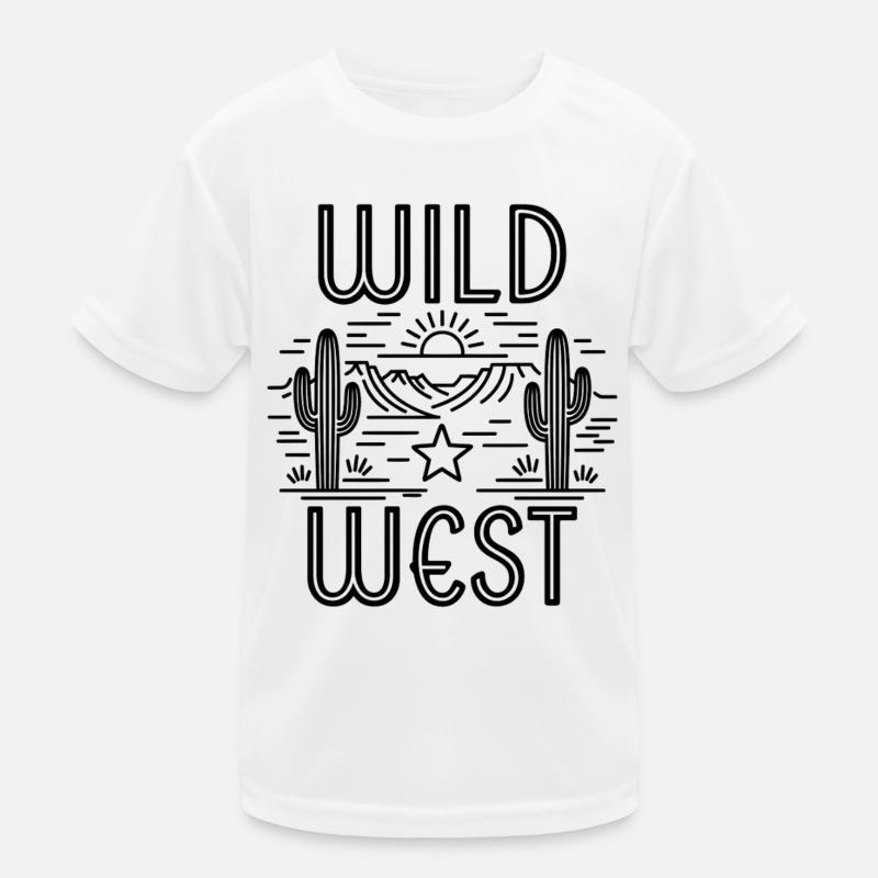 Wild West Kids Functional T-Shirt