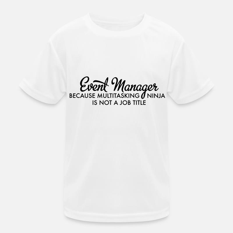 Event Manager Kids Functional T-Shirt