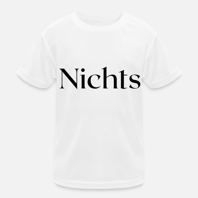Nichts Kinder Funktions-T-Shirt