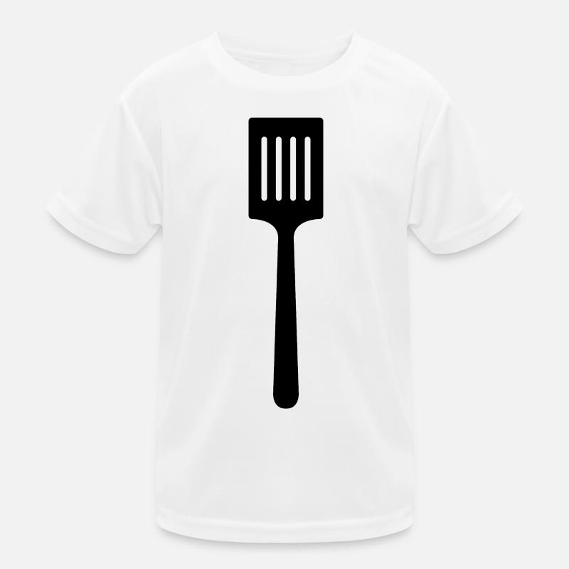 Küchenpfannenwender Kinder Funktions-T-Shirt