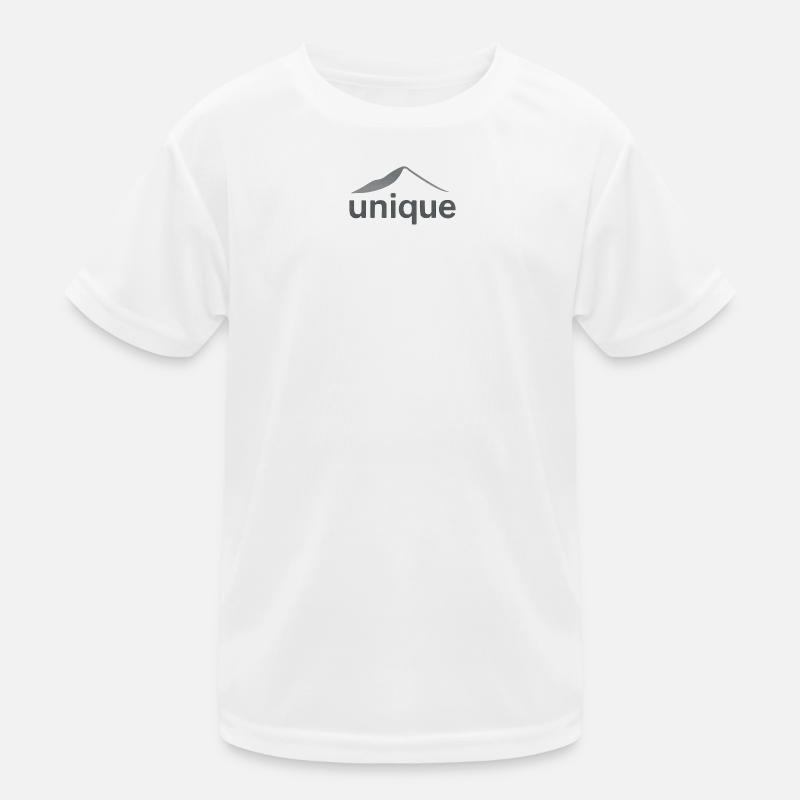 "unique design montagne" T-shirt sport Enfant