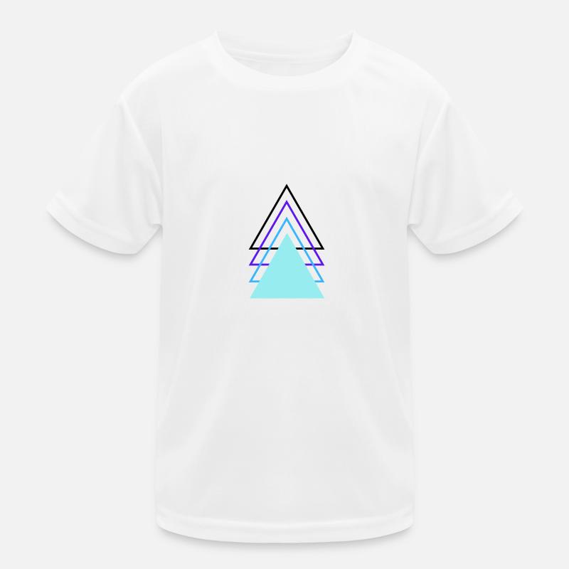 Triangles Kids Functional T-Shirt