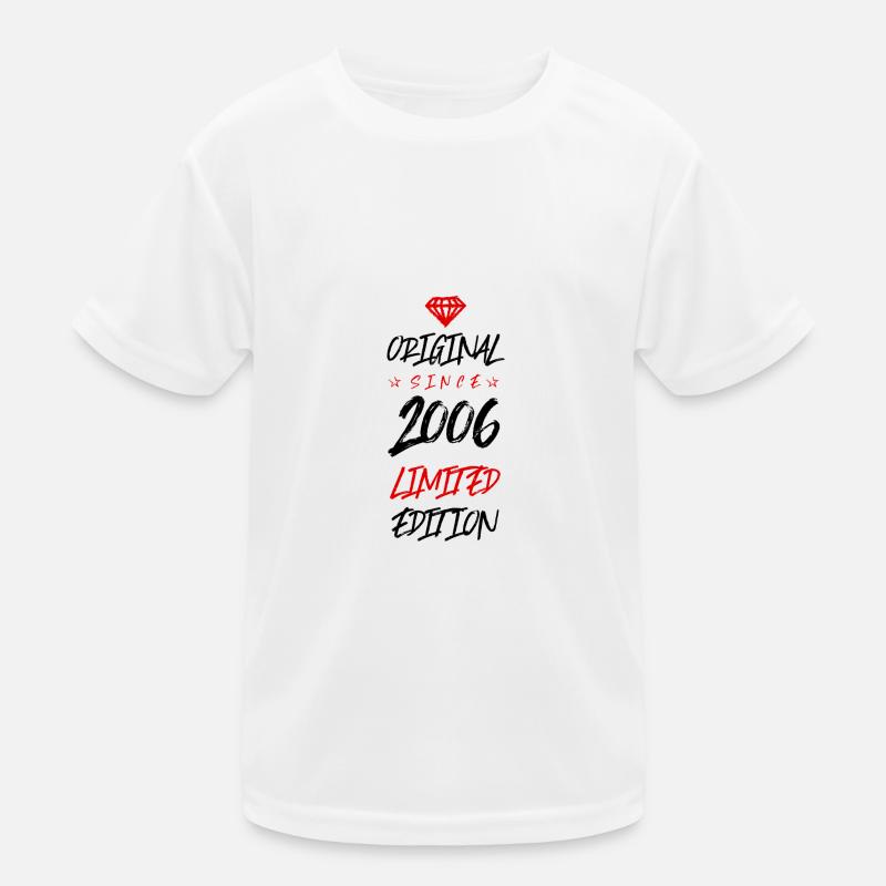 2006 limited edition Kinder Funktions-T-Shirt