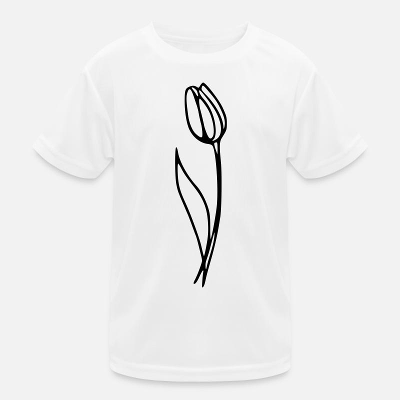 Tulpe Kinder Funktions-T-Shirt