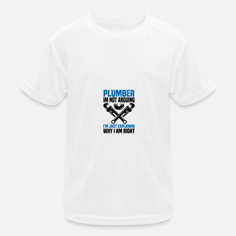 Handwerker Kinder Funktions-T-Shirt