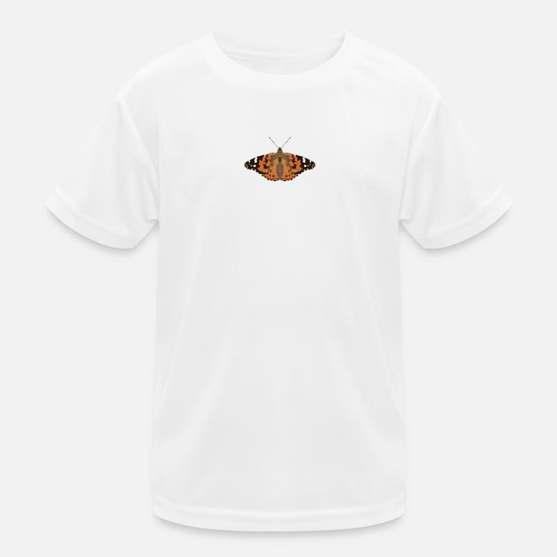 Schmetterlinge: Der Distelfalter Kinder Funktions-T-Shirt