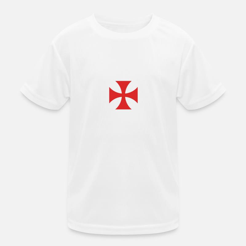 Templar Cross Kids Functional T-Shirt