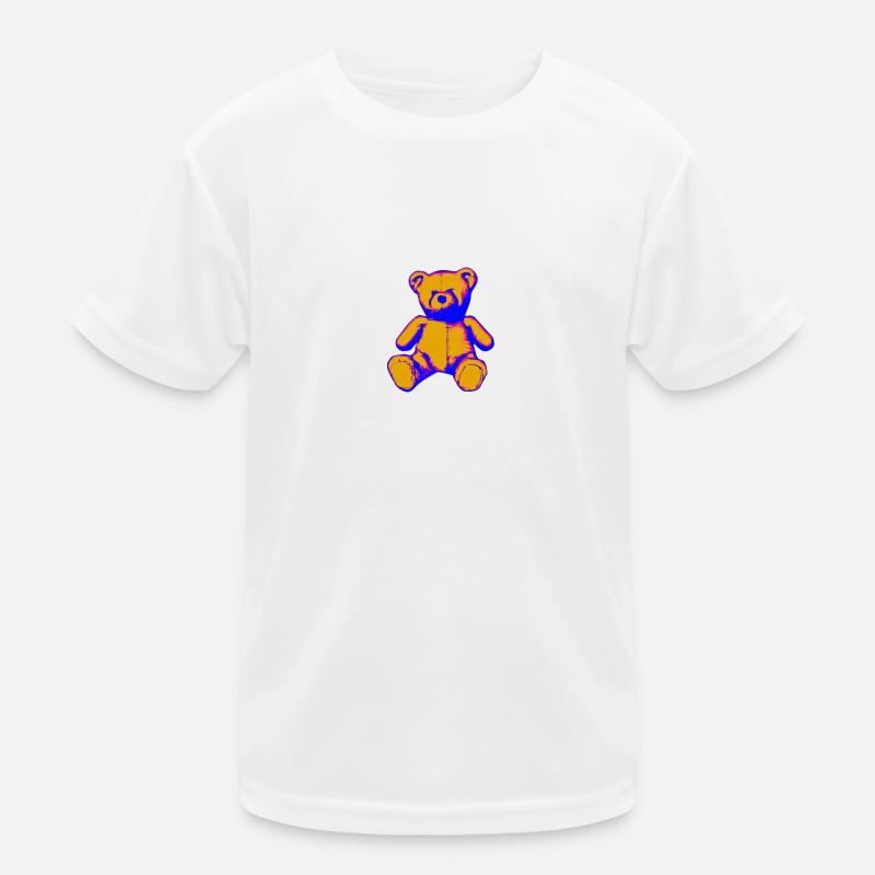 Teddy bear in style Kids Functional T-Shirt