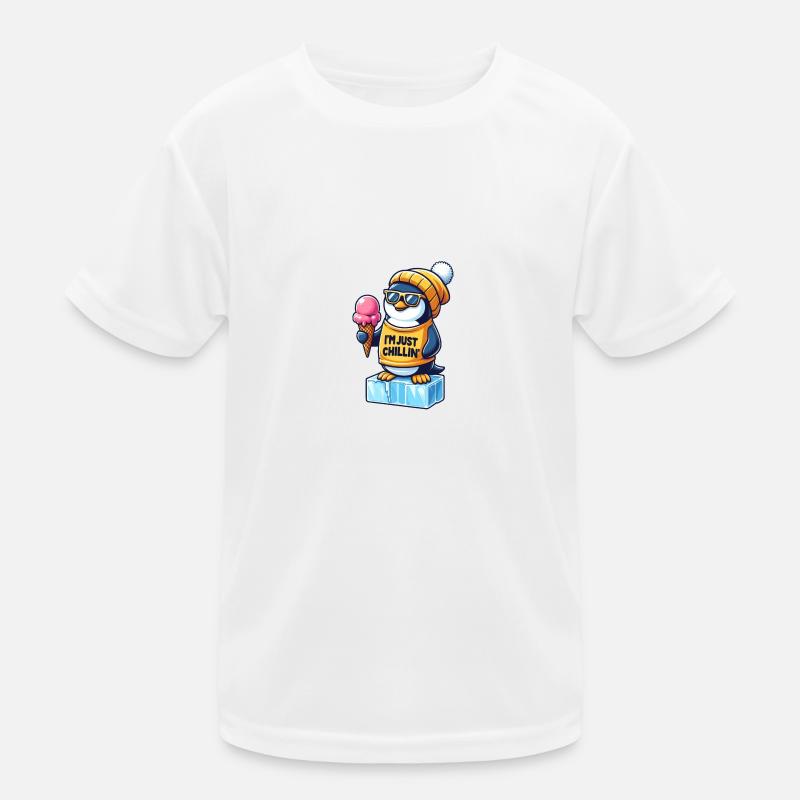 Pinguin Kinder Funktions-T-Shirt