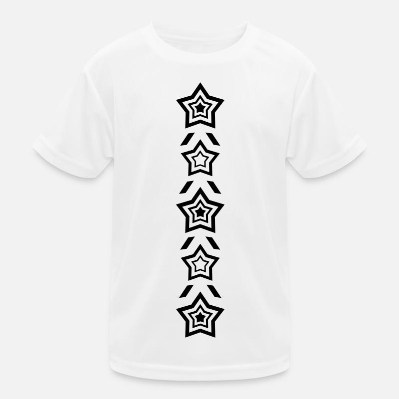 Rangée d’étoiles T-shirt sport Enfant