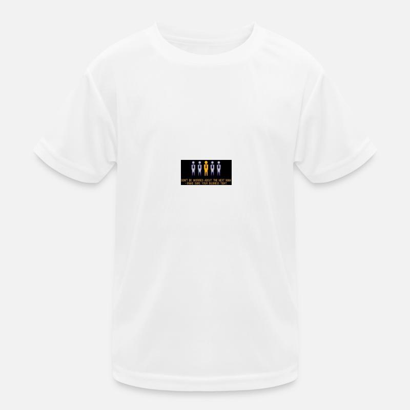 Don‘t worry, just hustle Kinder Funktions-T-Shirt