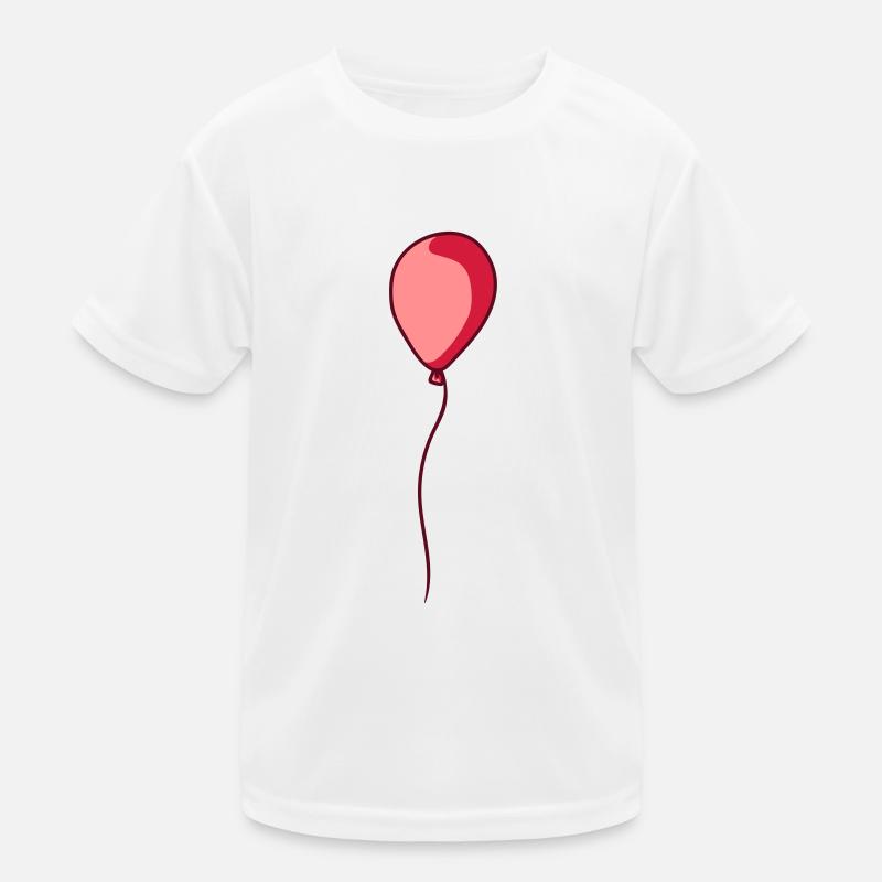 Glittering floating balloon Kids Functional T-Shirt