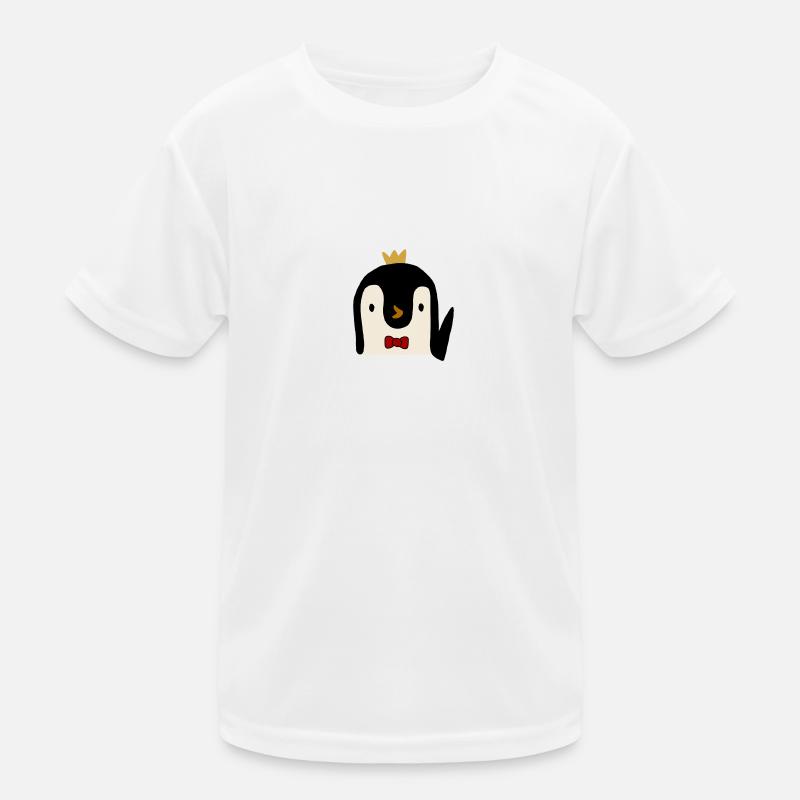 mignon pingouin design mignon pingouin animal doux T-shirt sport Enfant