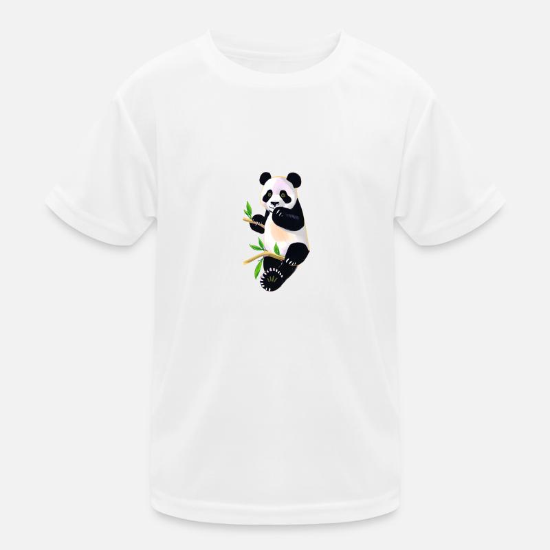 Panda mignon sur l’arbre T-shirt sport Enfant