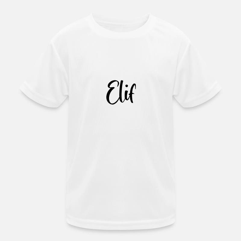 Name - Elif Kids Functional T-Shirt