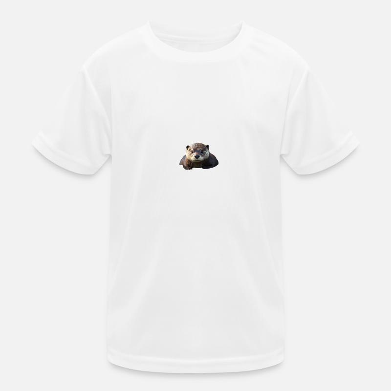 Otter Cute Kids Functional T-Shirt