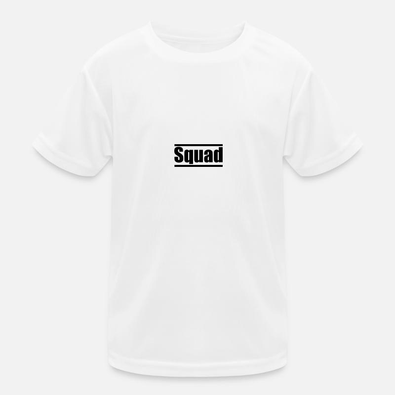 Squad Kinder Funktions-T-Shirt