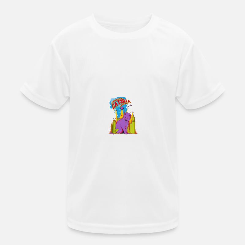 Katze Kinder Funktions-T-Shirt