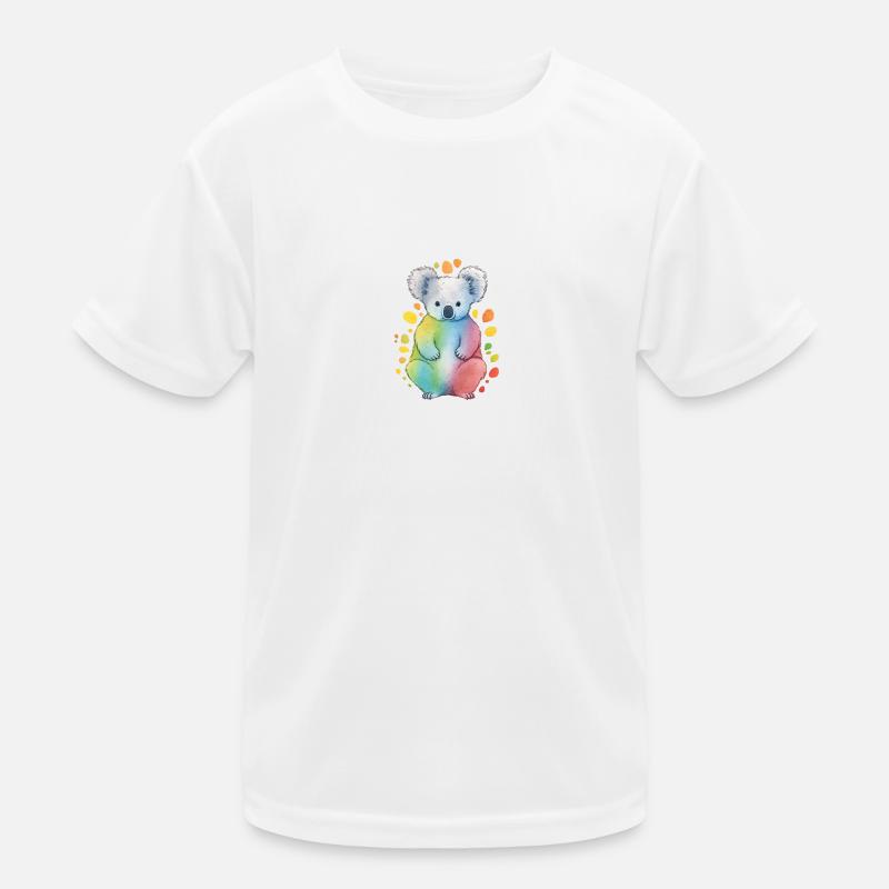 Colorful koala Kids Functional T-Shirt
