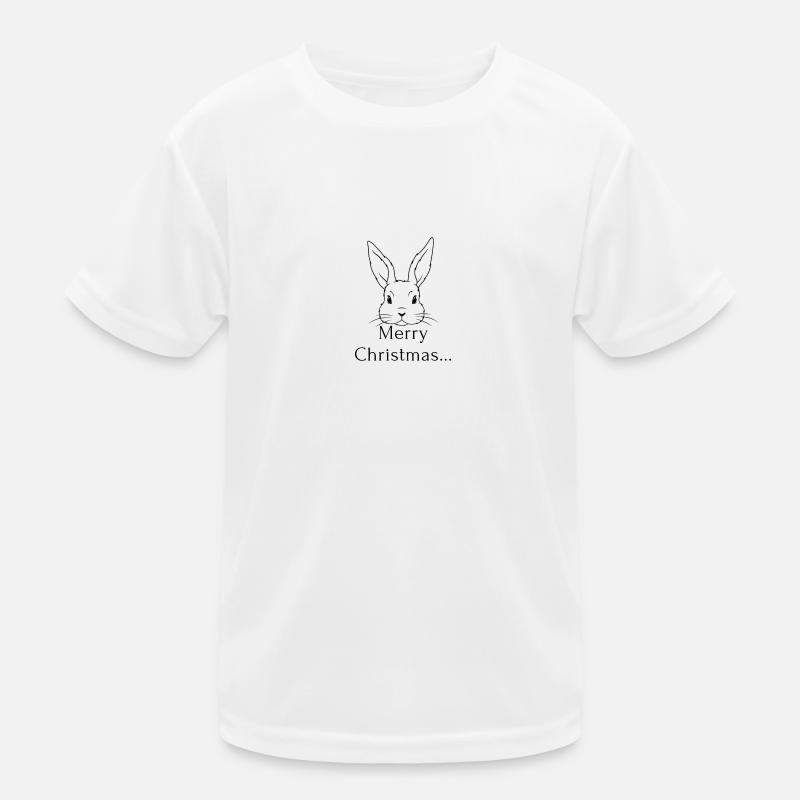 Lapin de Noël / Noël T-shirt sport Enfant