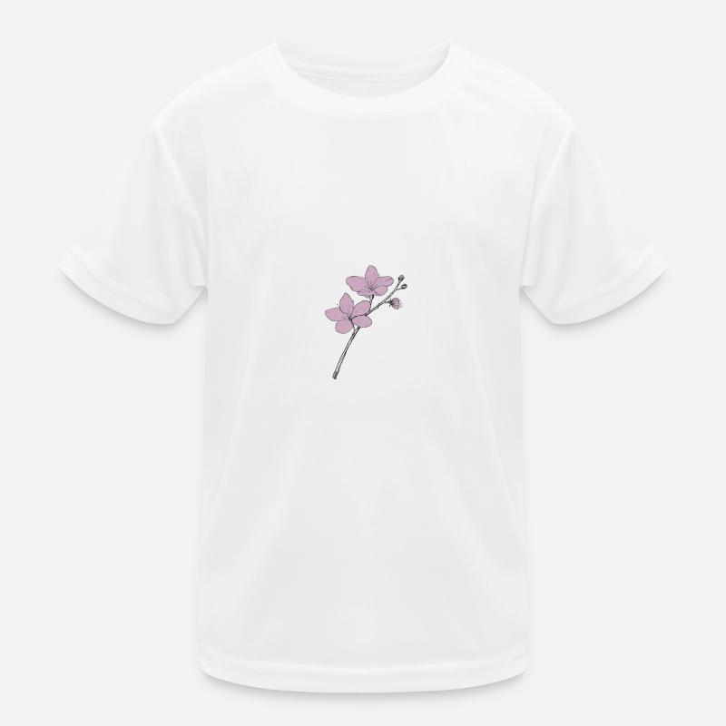 Kirschblüte Kinder Funktions-T-Shirt