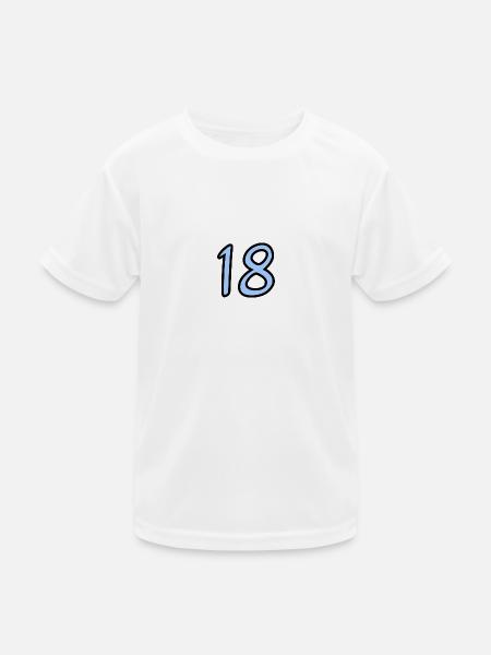ANNIVERSARY. HAPPY BIRTHDAY. HAPPY BIRTHDAY. - Kids Functional T-Shirt - white - Front