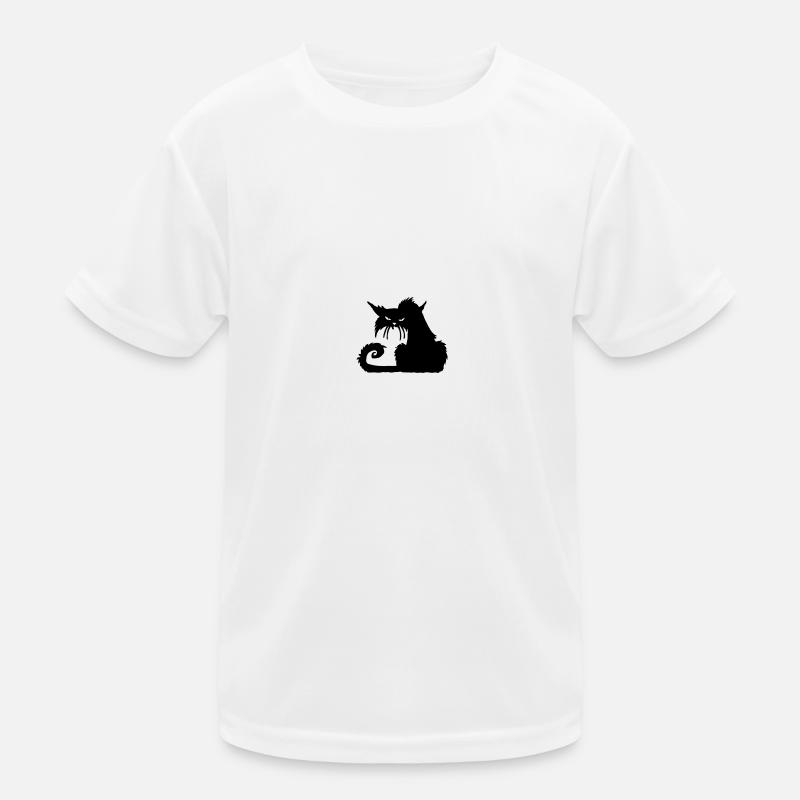 Annoyed cat Kids Functional T-Shirt