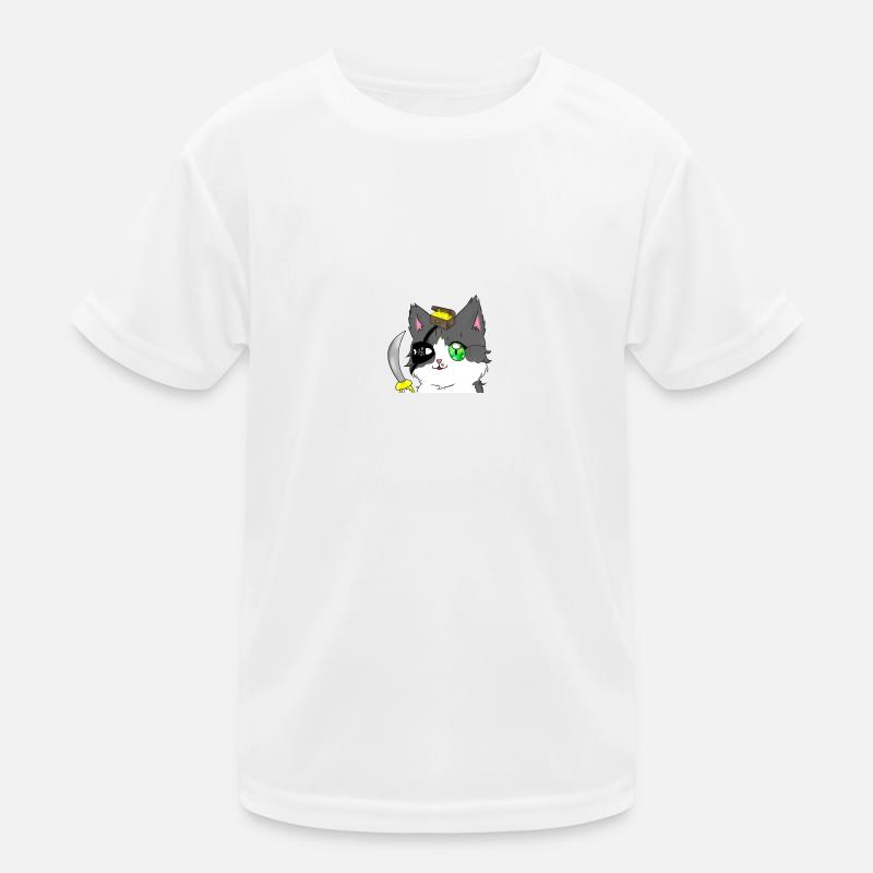 Chat pirate T-shirt sport Enfant