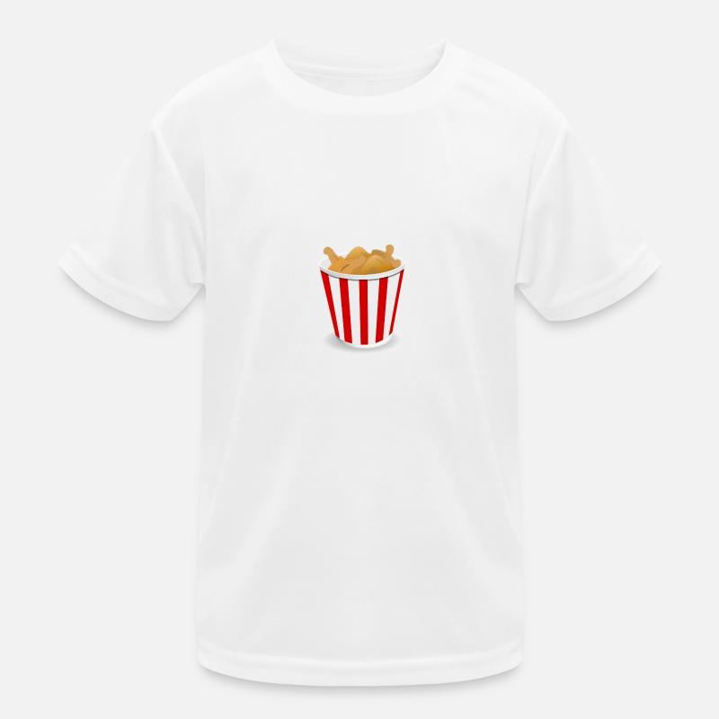 Fried Chicken Kinder Funktions-T-Shirt