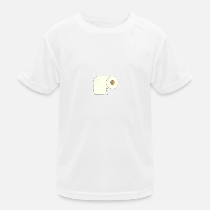Klopapier Kinder Funktions-T-Shirt