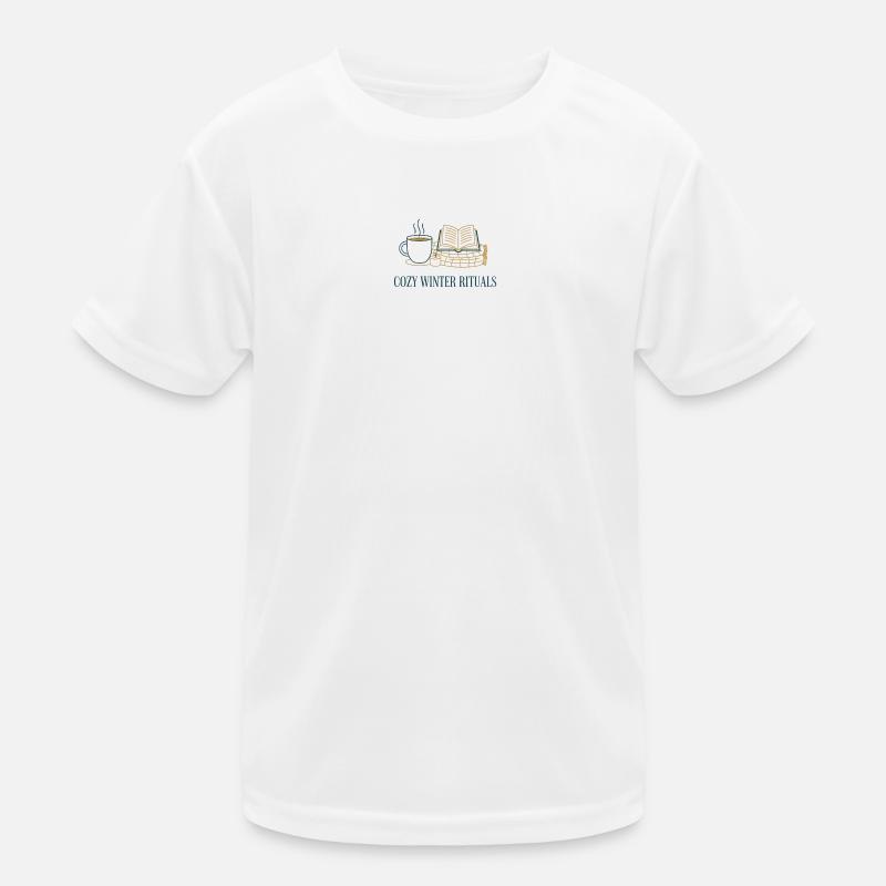 Cozy Winter Rituals Kinder Funktions-T-Shirt