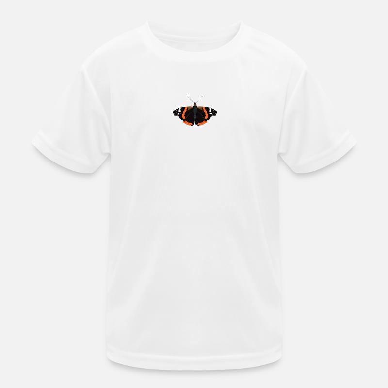Schmetterlinge: Der Admiral Kinder Funktions-T-Shirt