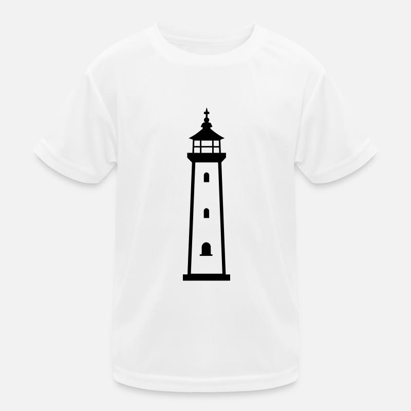 Leuchtturm Kinder Funktions-T-Shirt