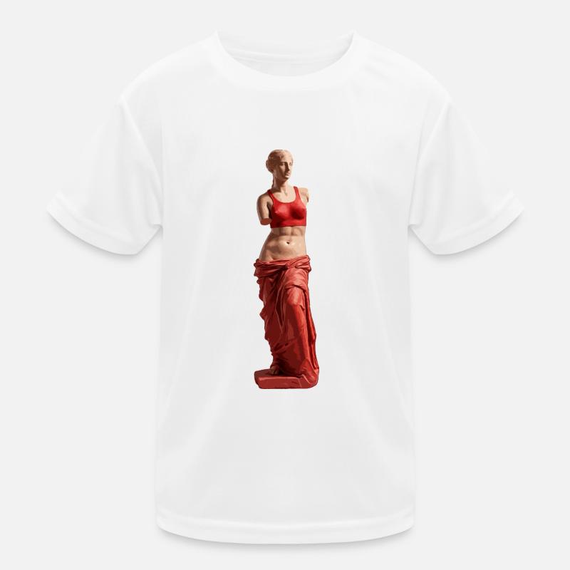 Venus von Milo angezogen Kinder Funktions-T-Shirt