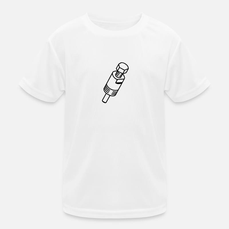 Extractor_Mechanic_em3 - Kids Functional T-Shirt - white