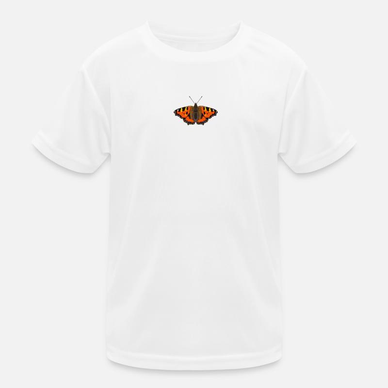 Schmetterlinge: Der Kleine Fuchs Kinder Funktions-T-Shirt