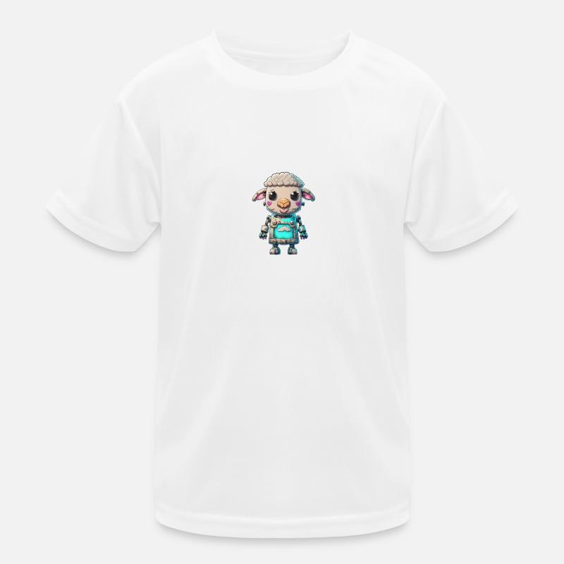 Robot Mouton T-shirt sport Enfant