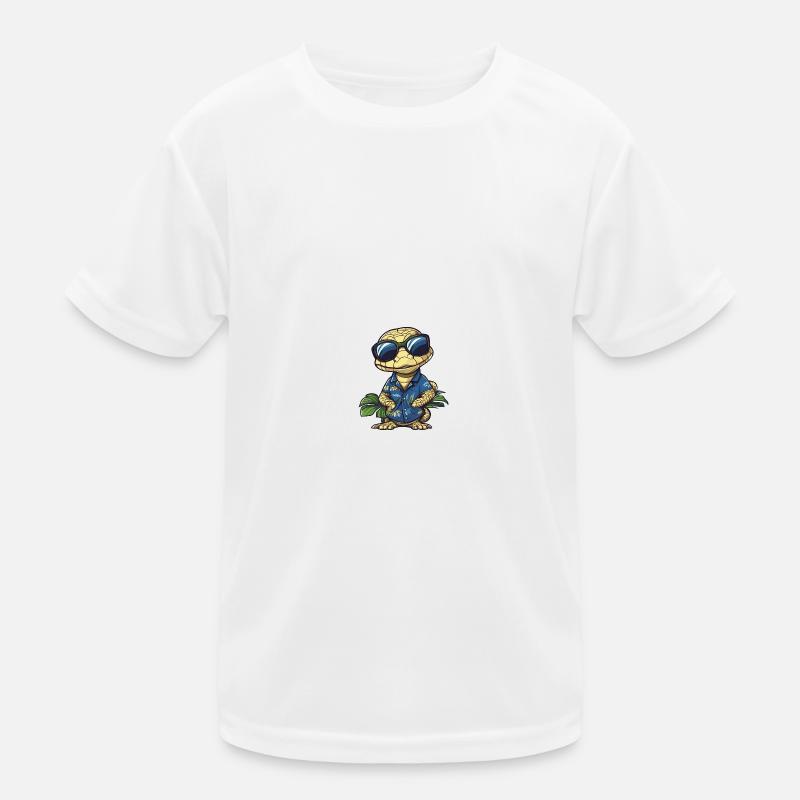 Serpent Cobra Bande Dessinée Cool Été T-shirt sport Enfant