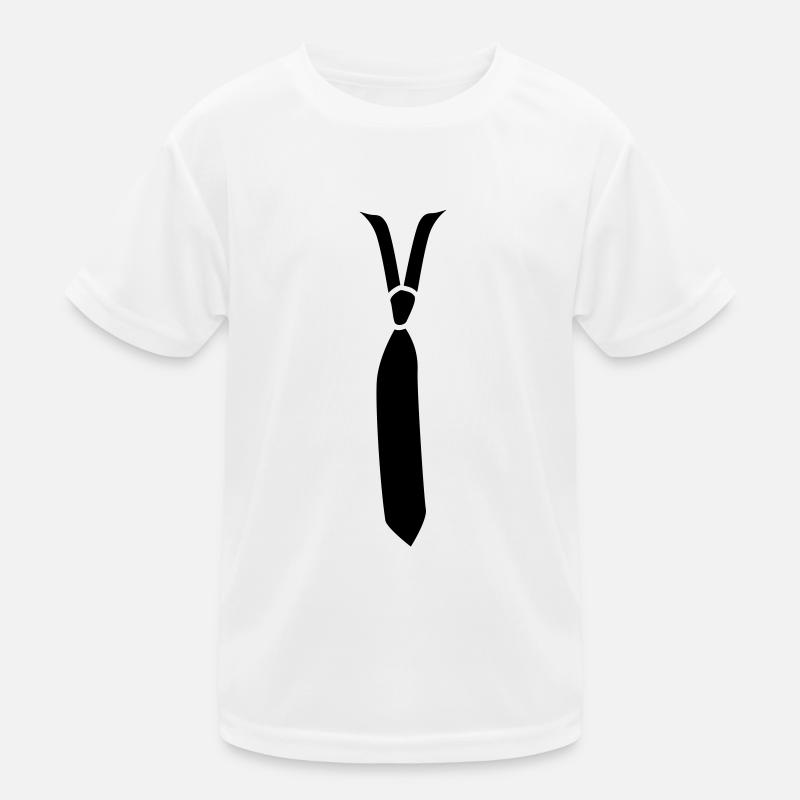 Krawatte Kinder Funktions-T-Shirt