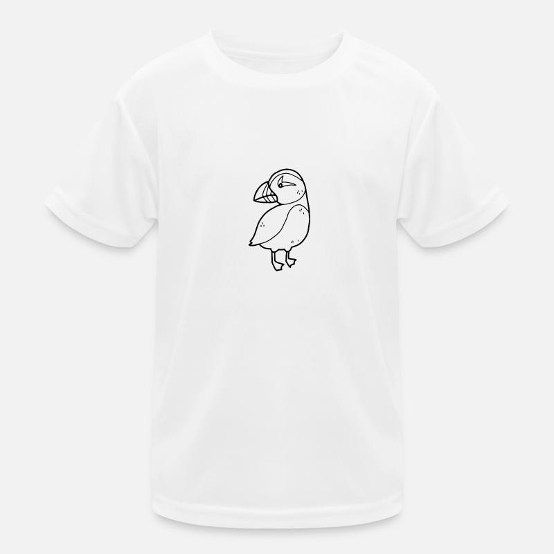 Papageitaucher Puffin Kinder Funktions-T-Shirt