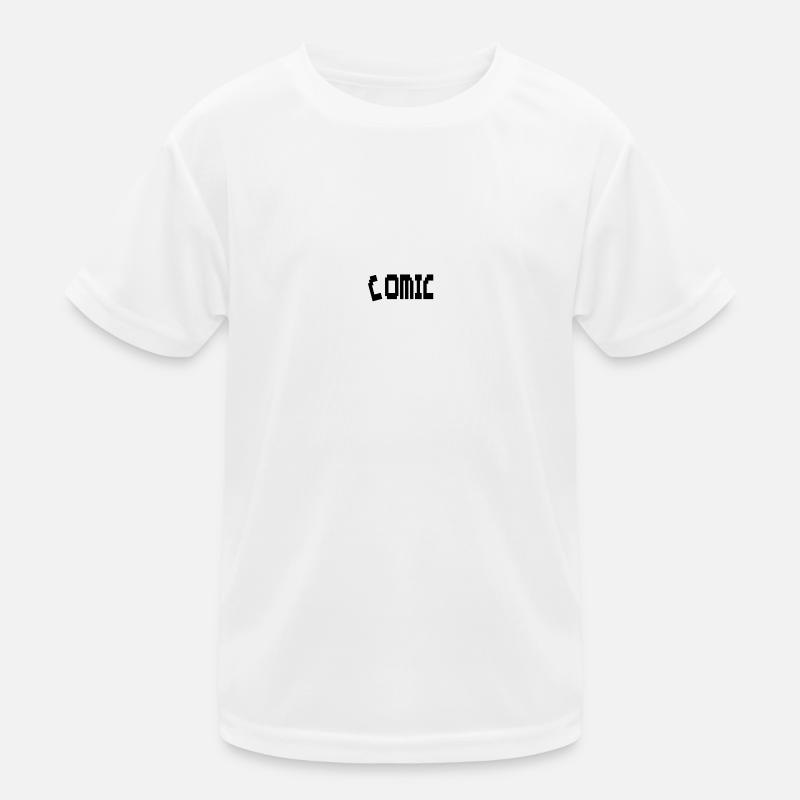 Comic Kinder Funktions-T-Shirt