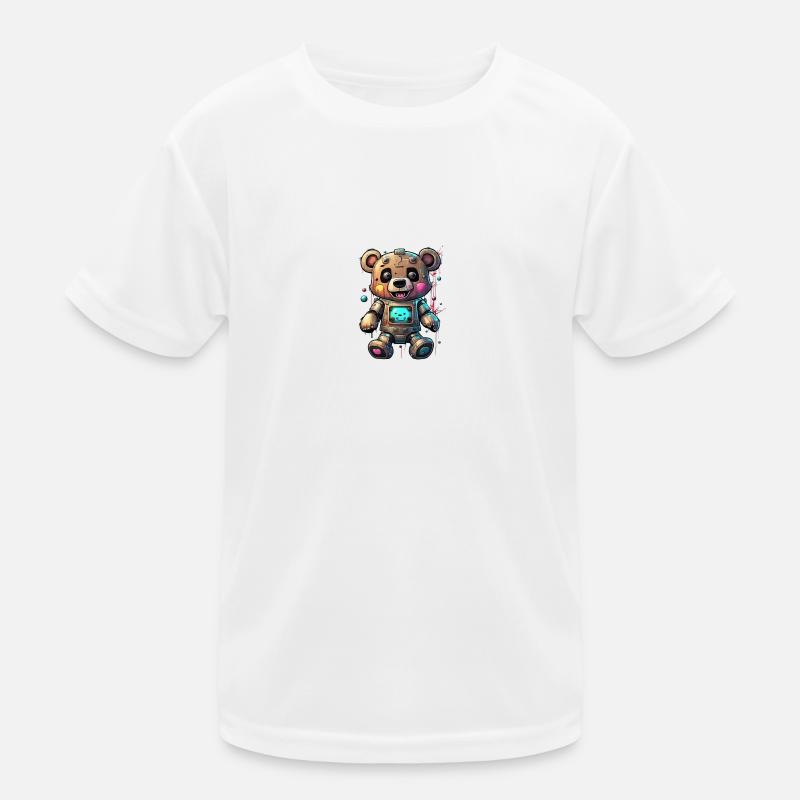 Ours robot T-shirt sport Enfant