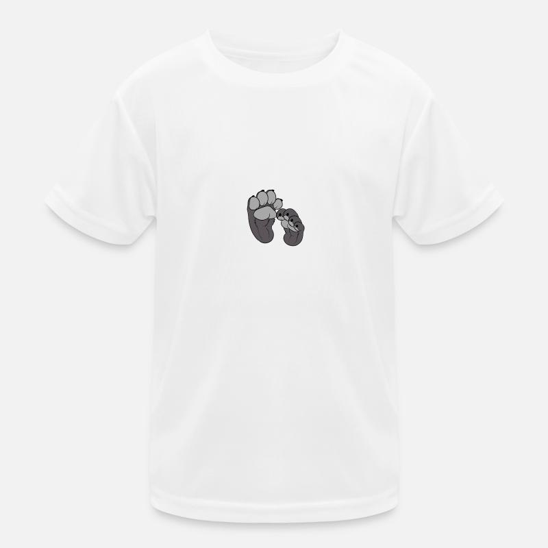 Grey Paws Kinder Funktions-T-Shirt