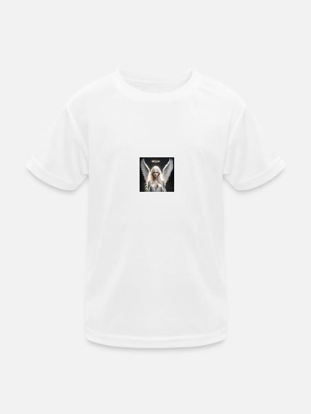 Engel der Liebe - Kinder Funktions-T-Shirt - Weiß - Vorne